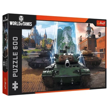 Пазлы Trefl World of Tanks Время действовать 500 эл (37535)