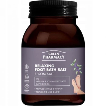 Green Pharmacy Соль для ванной ног Relaxing Foot Bath Salt Расслабляющая, 400г