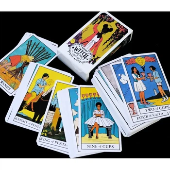 Карты Таро Современной ведьмы (Modern Witch Tarot) таро для гадания,карты таро для Новачков и профессионалов