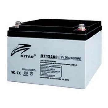 Батарея к ИБП Ritar AGM RT12260, 12V-26Ah (RT12260) (356508)