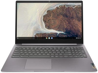 Ноутбук 15.6" Lenovo IdeaPad 3 Chrome 15IJL6 Intel Celeron N4500 RAM 8GB eMMC 64GB 10год батарея ChromeOS (UKR) - Уценка