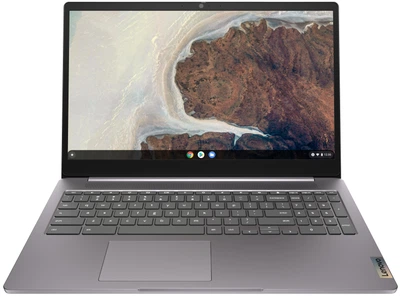 Сенсорный ноутбук 15.6" Lenovo IdeaPad 3 Chrome (15IJL6) Intel Celeron N4500 RAM 8GB eMMC 128GB 10час батарея Chrome OS (UKR) - Уценка