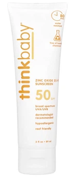 Сонцезахисний мінеральний крем Thinkbaby Safe Sunscreen SPF 50+ 89 мл