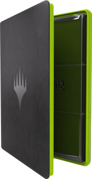 Album na karty Gamegenic Magic the Gathering - Sekrety Strixhaven - Zip-Up 18-Pocket Czarno-zielony (4251715423790)