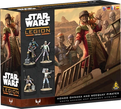 Dodatek do gry planszowej Atomic Mass Games Star Wars Legion 2.0: Hondo Ohnaka i piraci Weequay (edycja angielska) (841333134891)