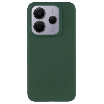 Чехол Fiji Full Soft Premium для Xiaomi Redmi Note 14 5G противоударный бампер с микрофиброй Dark Green
