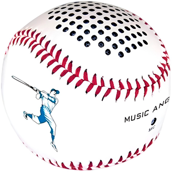Портативна колонка Music Angel Baseball Ball 6W White (5905923645190)