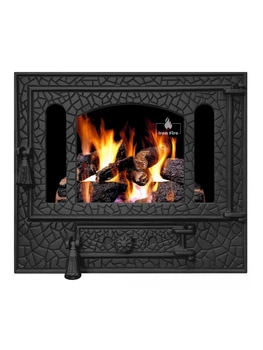 Дверцята для каміна Iron Fire Panorama 580х500 мм