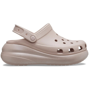 Сабо на высокой платформе Crocs Classic Crush Clog 37-38 р 23.2-24 см Нежно-розовые 207521-M5/W7 Shimmer Pink