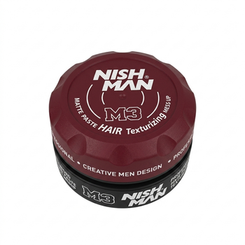 Паста матова для стилізації волосся Nishman Matte Paste Hair Texturizing Mess UP М3 100 мл (NMN-100-M3)