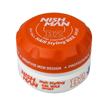 Гель-віск для стилізації волосся Nishman Hair Styling Gel Wax B2, 150г (NMN-150-B2)