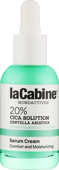 Крем-сыворотка для лица Monoactives 20% CICA Solution Serum Cream LaCabine 30 мл