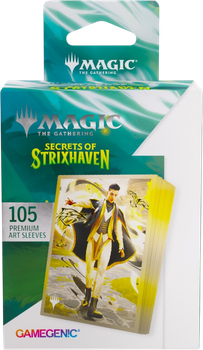 Koszulki na karty Gamegenic Magic the Gathering - Sekrety Strixhaven - Killian, Zdecydowany mentor - Premium Art 105 szt. (4251715423196)