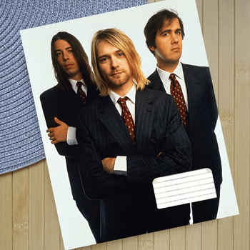 Тетрадь Nirvana на скобе в клетку (28403)