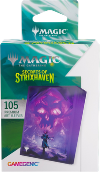 Koszulki na karty Gamegenic Magic the Gathering - Sekrety Strixhaven - Bagno - Premium Art 105 szt. (4251715423318)