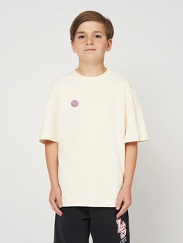 Дитяча футболка для хлопчика Adidas The Simpsons Graphics JL9180 128 см Cream White (4068807045415)