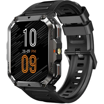Умные часы Blackview W70 Pro со встроенным фонариком черный