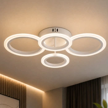 Светодиодная люстра VALESO G 2716/2+2 Белый 72W