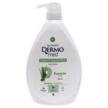 Крем-мило рідке зволожуюче DERMOMED cremadisap.disp. aloe 1000 мл.