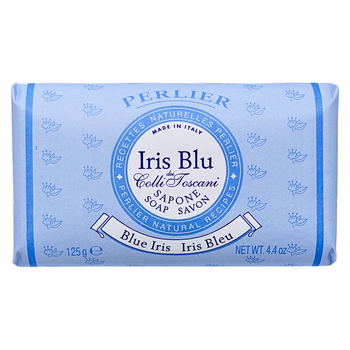 Мило тверде зволожуюче «блакитний ірис» PERLIER sapone iris blu 125 г.