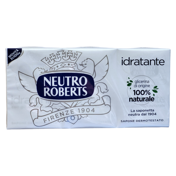 Мило тверде зволожуюче NEUTRO ROBERTS sap.idratante 3x100 г.