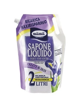 Мило рідке зволожуюче запаска MIL MIL sap.liq.ric.busta talc&iris 2000 мл.