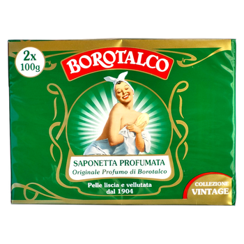 Мило тверде зволожуюче BOROTALCO sap. 2x100 г.