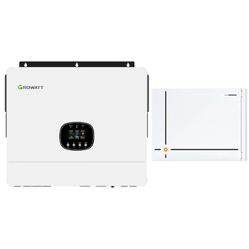 Комплект автономного енергозабезпечення Growatt SPE 8000 ES 8kW + Pytes V12 11.78kWh White