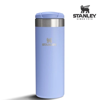 Термочашка Stanley The Transit Flip Top Mug 16 oz (0,47 л) Голубая