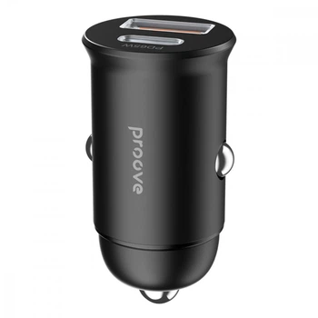 Автомобильный АЗП Proove Tiny Power Pro 65W (USB + Type-C) black