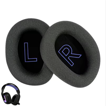 Амбушюры сетчатые тканевые для наушников Logitech Lightspeed G522 black черные