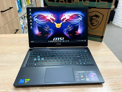 Ігровий MSI Cyborg 15 A13VE - 144Hz/ 48gb ram DDR5/ 2Tb SSD / RTX4050 6Gb/ I5-13420H/windows 11 Ноутбук - Б/В