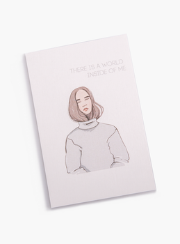Листівка "There is a world"