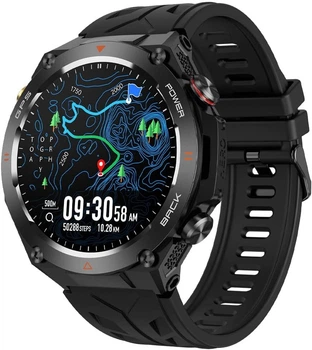 Смарт-годинник для чоловіків водонепроникні сумісний з Android та iOS Findtime FLD93SHSMBK чорний (my-17141)