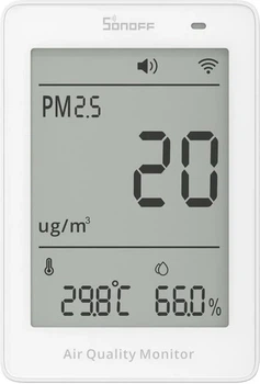 Вимірювач якості повітря Sonoff AirGuard PM2.5 SAWF-07P (6920075743265)