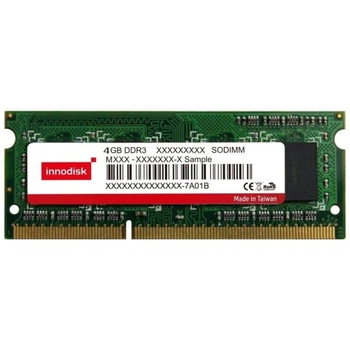 Оперативная память 4 ГБ, DDR3L, для ноутбуков, Innodisk (1866 МГц, 1.35 В, M3S0-4GMSCLQE) Б/У