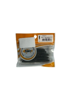 Силиконовая приманка FishUp Tanta 2" (9pcs.), #050 - Green Pumpkin Brown/Red & Purple,10068112