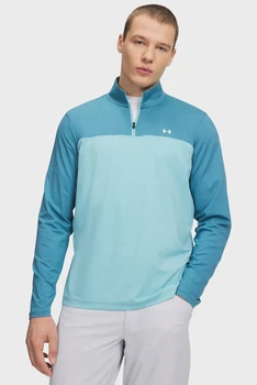 Чоловіча блакитна спортивна кофта UA T2G 1/4 Zip Under Armour XL 6010129-466
