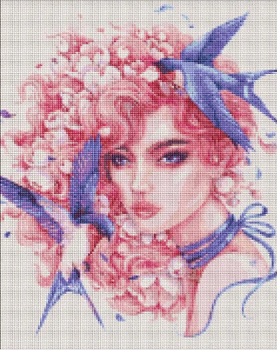 Алмазна мозаїка, Мелодійна ©lesya_nedzelska_art (AMO7264) 40 х 50 см (На підрамнику)