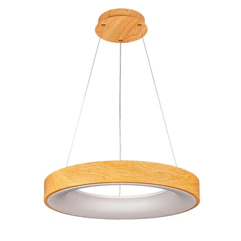 Люстра подвесная светодиодная, LED кольцо Levistella 781P2291 (480) LWD цвет светлое дерево