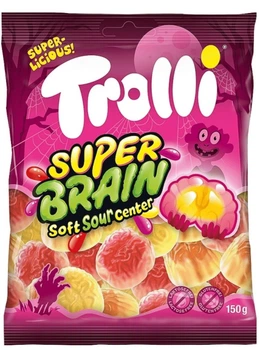 Жувальні цукерки Trolli Super Brain 150г