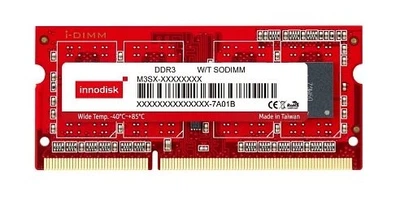 Оперативная память 4 ГБ, DDR3L, для ноутбуков, Innodisk (1600 МГц, 1.35 В, M3SW-4GMSCD0C-E975) Б/У