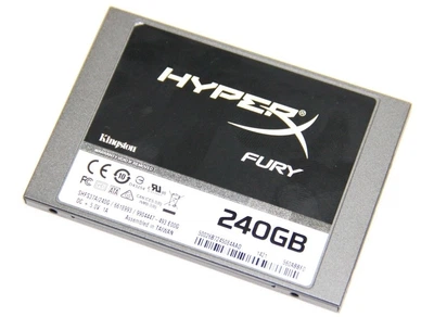 Накопитель SSD Kingston HyperX Fury 240GB (2.5", SATA III, MLC, SHFS37A/240G) - Б/У