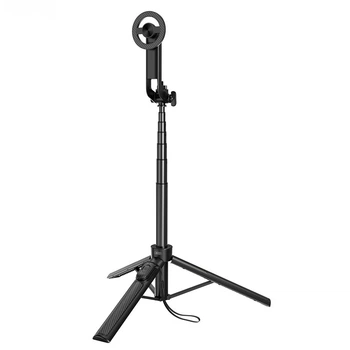 Монопод-трипод XO SS30 Magnetic Bluetooth Selfie Stick with Tripod Stand 1.23m Black