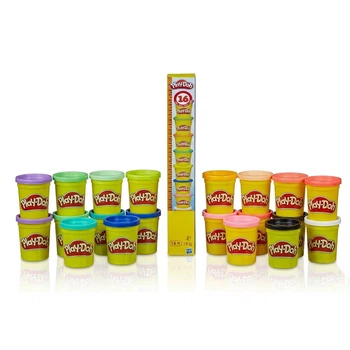 Игровой набор Play-Doh Гигантский Мир Творчества – 16 Баночок Мега-Вдохновение
