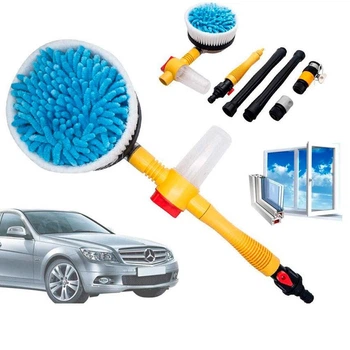 Щетка для мытья авто Water Blast Cleaner MAG-764 насадка на шланг вращающаяся для мойки машины