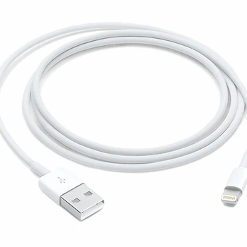 Кабель USB Lightning 2м 1А білий для заряджання та передачі даних Onyx