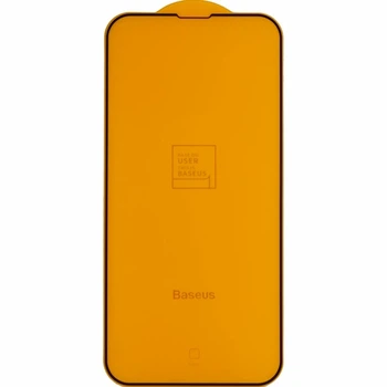 Защитное стекло Baseus 0.3 мм черное для iPhone 13 13 Pro 14 16e 2 шт