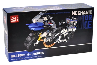 Конструктор дитячий YG Toys Мотоцикл 269 деталей 33062