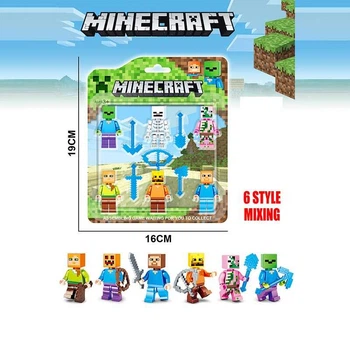 Конструктор з 6 героїв Minecraft 1299E